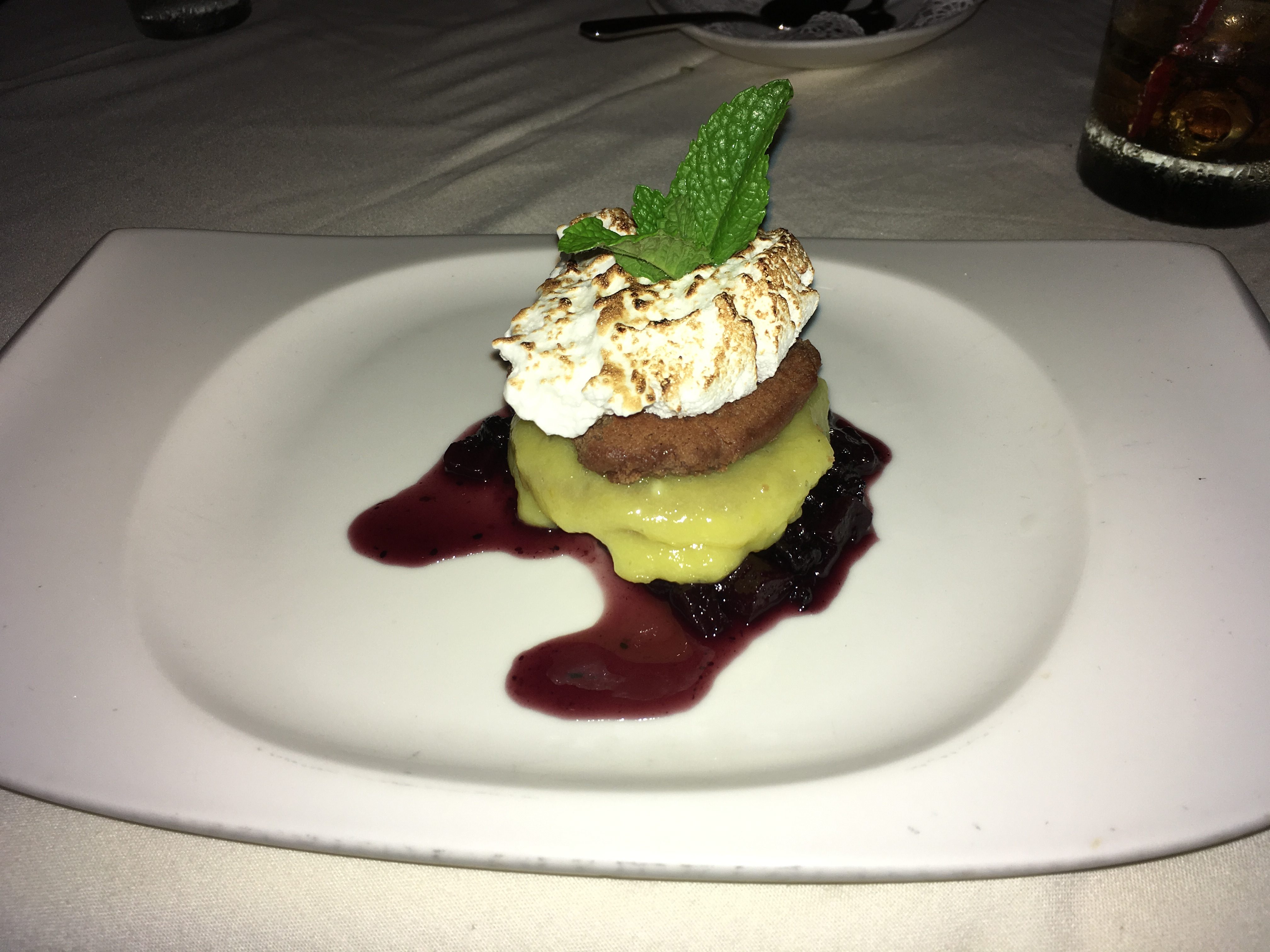 Key Lime Pie at Coyaba Restaurant in the Turks and Caicos